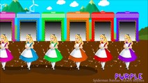 Learn Colors with Alice in wonderland & Color Garage Animation | Learn Colours with Surpri
