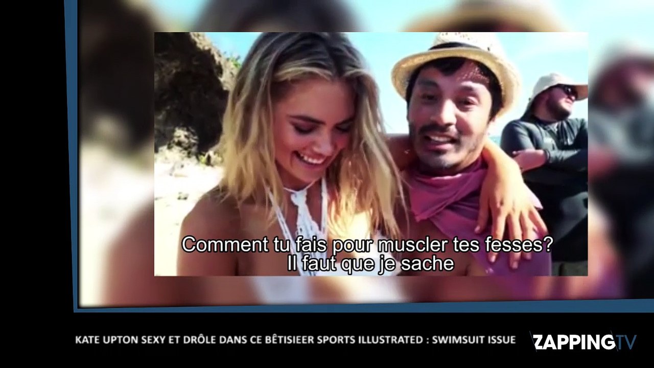 Kate Upton sexy et drôle dans ce bêtisier de Sports Illustrated Swimsuit (vidéo)