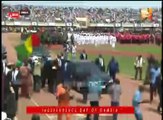 Le Président Macky Sall accueilli en héro au stade de la Gambie