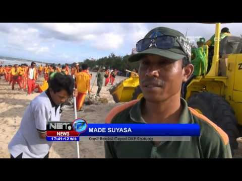NET17 - Sampah Kiriman di Pantai Kuta Bali
