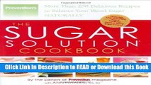 Books The Sugar Solution Cookbook: More Than 200 Delicious Recipes to Balance Your Blood Sugar