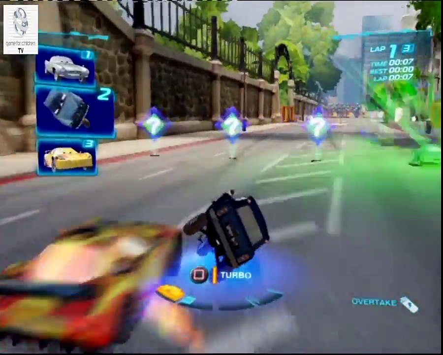 Cars 2 Game - Tomber