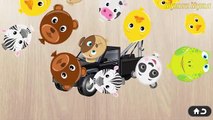 Learning Street Vehicles Names and Sounds for kids - Learn Cars, Trucks, Tractors, Ambulan