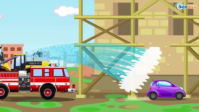 СБОРНИК: Весёлые МАШИНКИ - Бульдозер помогает Друзьям на стройке - Развивающие видео для детей