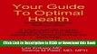 Books Your Guide To Optimal Health: Creating Your Personal Wellness Wheel Free Books