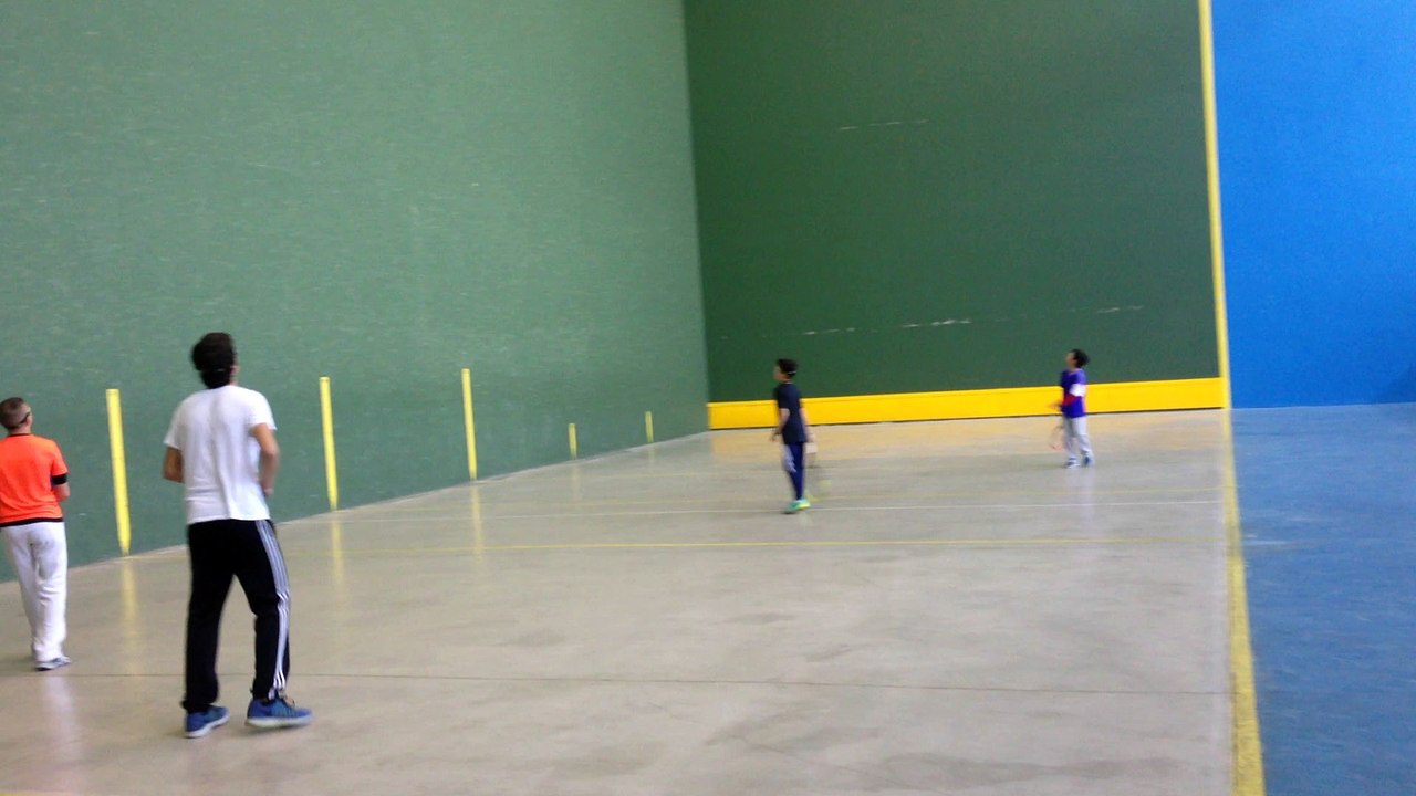 Frontenis liga juvenil Molareño vs Rivas 3ª partida video 2