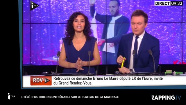 I-Télé : gros fou rire des présentateurs sur le plateau de la Matinale (vidéo)