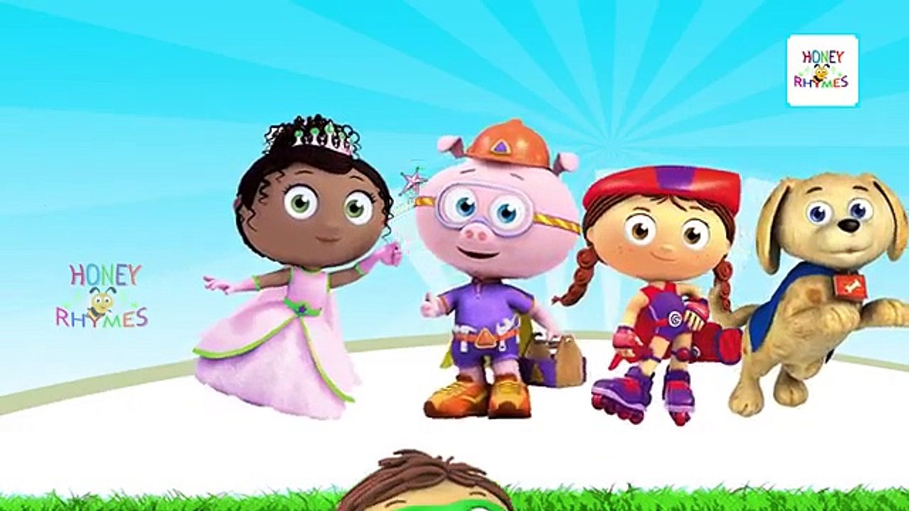 Super Why Finger Family Songs | Finger Family Nursery Rhymes | Cartoon ...