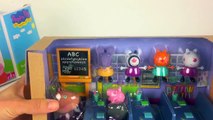 Peppa Pig en el Aula Playset de Aprendizaje ABC y Matemáticas, con Elsa Esbirros Interior DannyDog Jugu