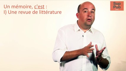 Nicolas Péchenart - le mémoire à Sup de Pub (1/2)