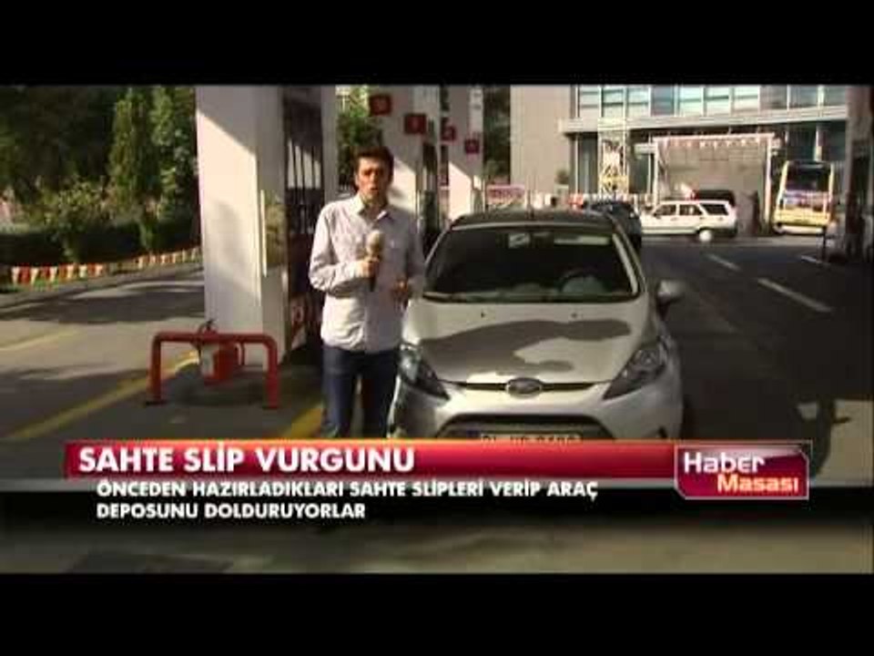 Sahte slip vurgunu