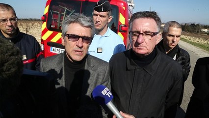 Jonquières : le préfet sur place à midi