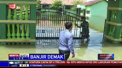 Kegiatan Belajar Mengajar di Demak Diliburkan Akibat Banjir