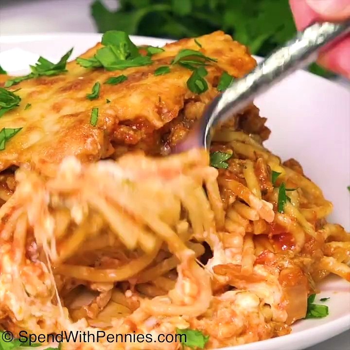 Million Dollar Spaghetti Casserole