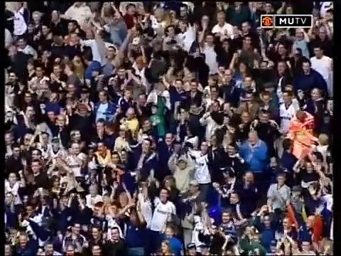 Tottenham Hotspurs 3-5 Manchester United 2001/02 Premier League (Highlights)