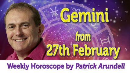 Gemini Weekly Horoscope from 27th February 2017