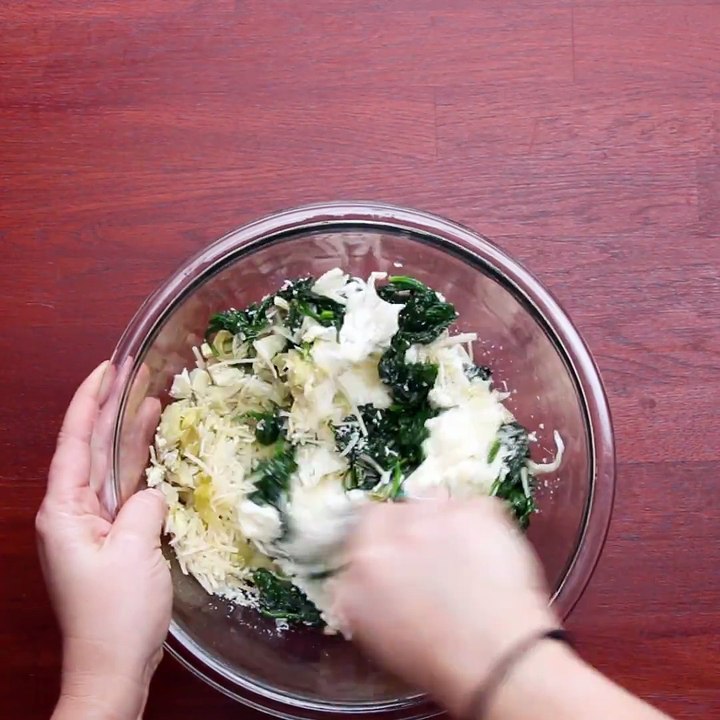 Spinach-Artichoke Lasagna Roll-Ups