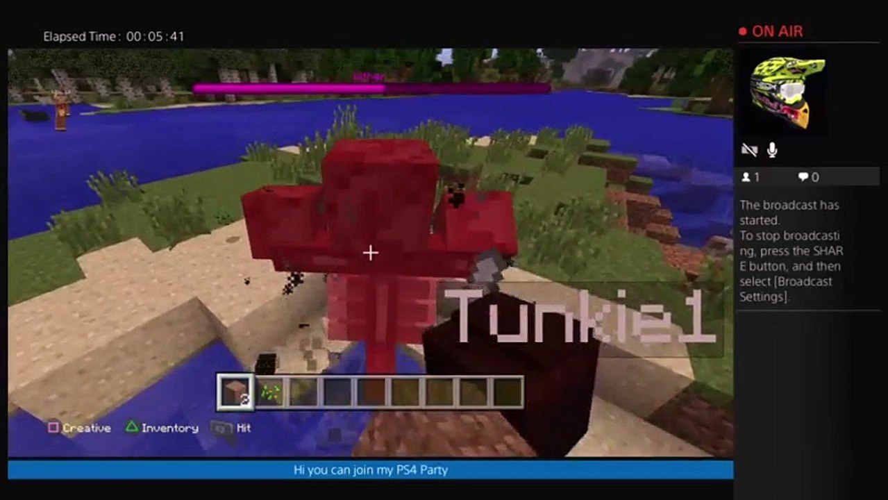 Minecraft PS4 with Tunkie1 (5)
