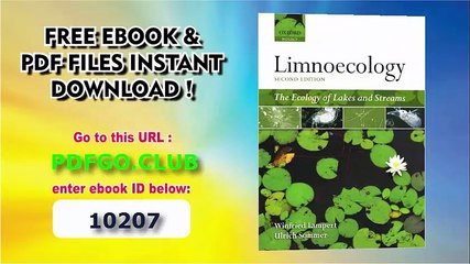 Limnoecology_ The Ecology of Lakes and Streams