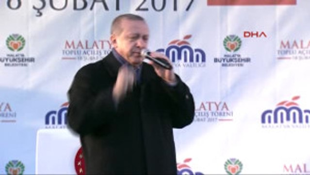 Malatya - Cumhurbaşkanı Erdoğan, Malatya'daki Toplu Açılış Töreninde Konuştu 4