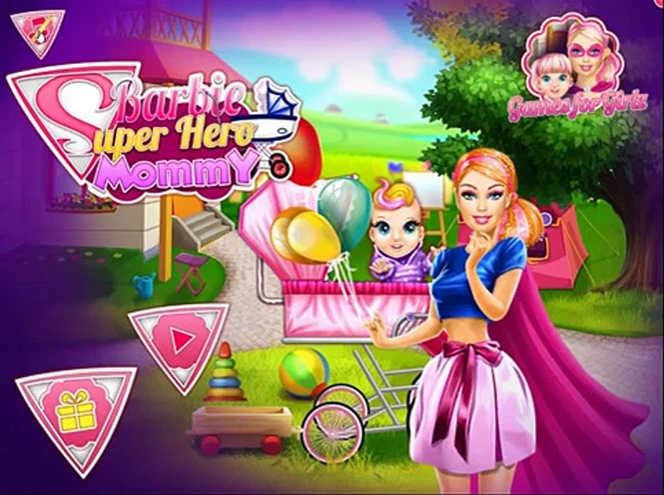 Barbie Superhero Mommy - Barbie Games for Children