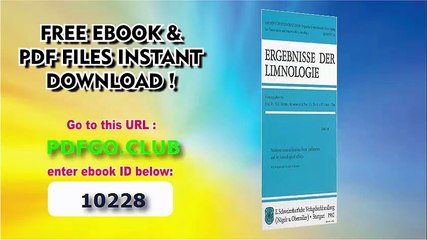 Nutrient Remobilization from Sediments and Its Limnological Effects (Advances in Limnology Series)