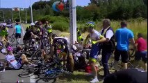 Fransa Bisiklet Turu'nda korkunç kaza! | www.kasimpasabisiklet.com