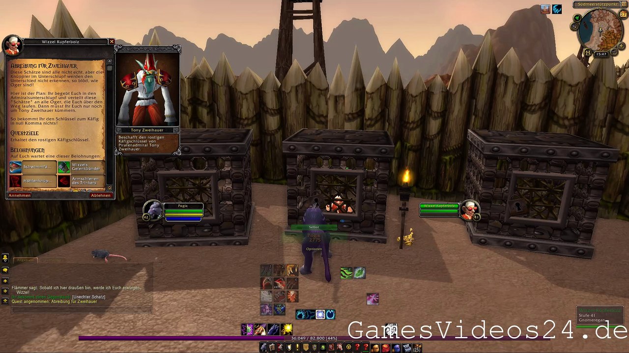 World of Warcraft Quest: Abreibung für Zweihauer