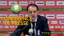 Conférence de presse Valenciennes FC - Amiens SC (1-1) : Faruk HADZIBEGIC (VAFC) - Christophe PELISSIER (ASC) - 2016/2017