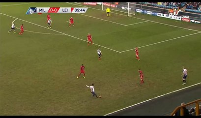 Shaun Cummings Goal HD - Millwall 1-0 Leicester - 18.02.2017
