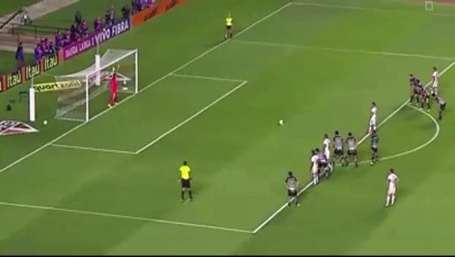 Christian Cueva Amazing penalty Goal , Golazo - Sao Paulo Futebol Clube 1-0 Paulista Corinthians - (05/11/2016)