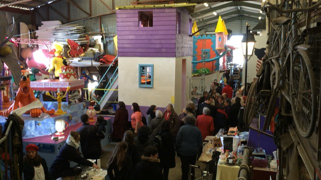 Portes ouvertes au hangar aux chars
