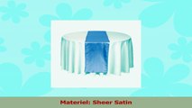 Bigbigtop 10 pieces 12 x 108 inch Satin Table Runner Wedding Banquet Decoration  1ff0a669