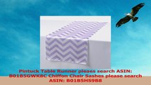 Remedios 10pcs 14x108 Inch Satin Chevron Wedding Party Table Runner Lavender 5fdb149a