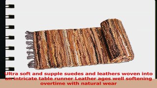 Home Furnishings by Larry Traverso Tucson Leather Table Runner 13Inches by 39Inches 624624f9