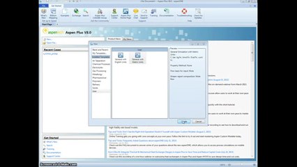 ES101-  Aspen Plus heat exchanger simulations