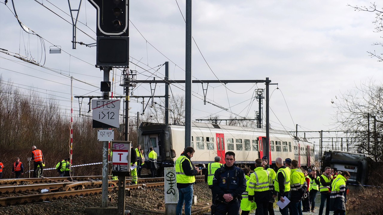 Accident de train à Leuven