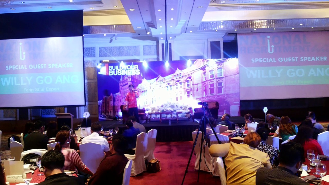 MASTER FENG SHUI ANG GUEST SPEAKER FOR PRU LIFE UK SM MALL OF ASIA