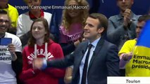 Présidentielle: Emmanuel Macron en meeting à Toulon