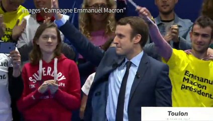 Présidentielle: Emmanuel Macron en meeting à Toulon