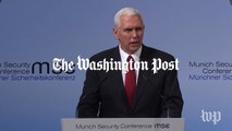 Pence says on Ukraine 'we must hold Russia accountable.'