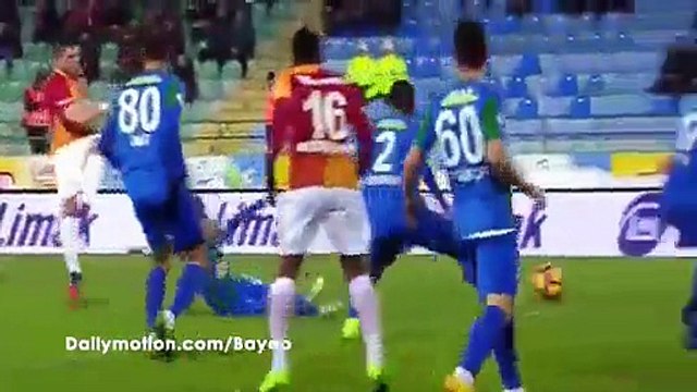 All Goals & Highlights HD - Rizespor 1-1 Galatasaray 18.02.2017 HD