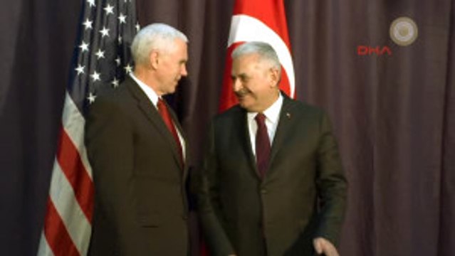 Yıldırım, ABD Başkan Yardımcısı Pence Ile Görüştü