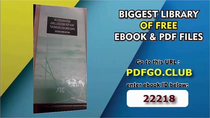 Advances in Water Modelling and Measurement