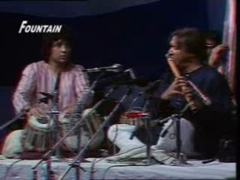 Hariprasad Chaurasia & Zakir Hussain - 2/3 - Chandrakauns