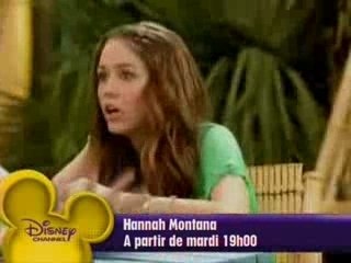 Disney Channel France commercial new episode Hannah Montana
