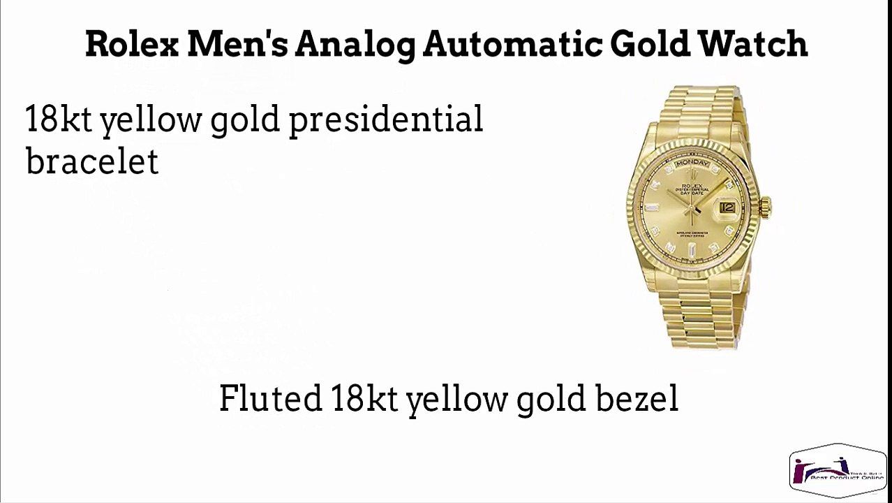 Top 3 Rolex Analog Watch