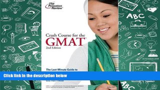 Audiobook  Crash Course for the GMAT, 2nd Edition (Graduate School Test Preparation) Pre Order