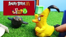 Angry Birds Movie Toys ~ PIGS STEAL EGGS Surprise Super Attack! McDonalds Happy Meal Toys