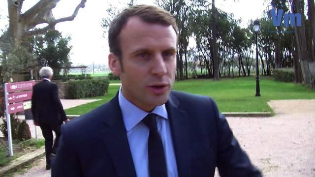 Emmanuel Macron face aux lecteurs de Var-matin et Nice-Matin